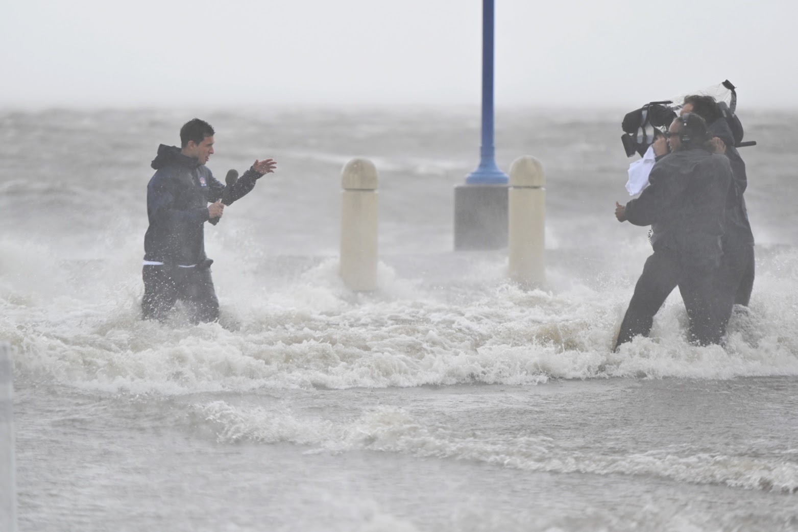 Why Jim Cantore and hurricane reporters in the eye of the storm matter