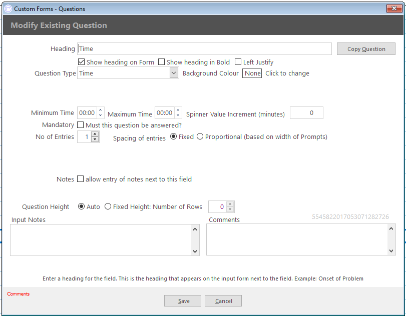 Custom Form Question Types PPS