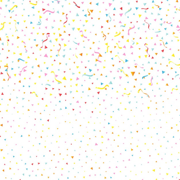 Confetti Image Clipart Backgrounds for Powerpoint Templates PPT