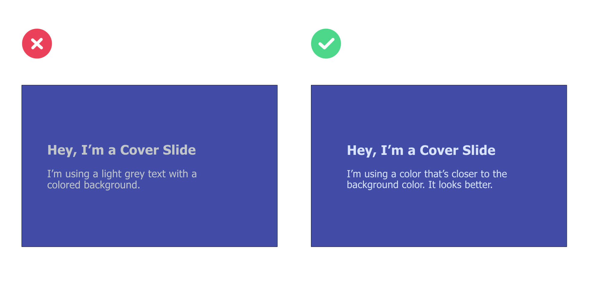 Use Colors Close to Background Color PPTPOP