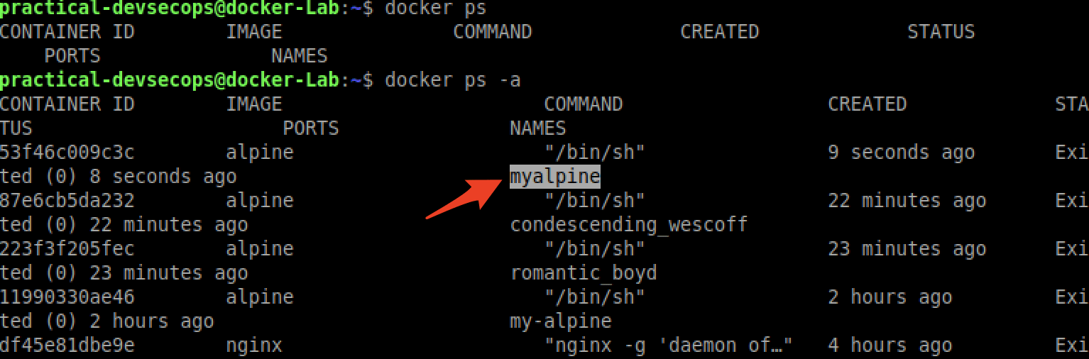Lesson 3 Container reconnaissance techniques for beginners