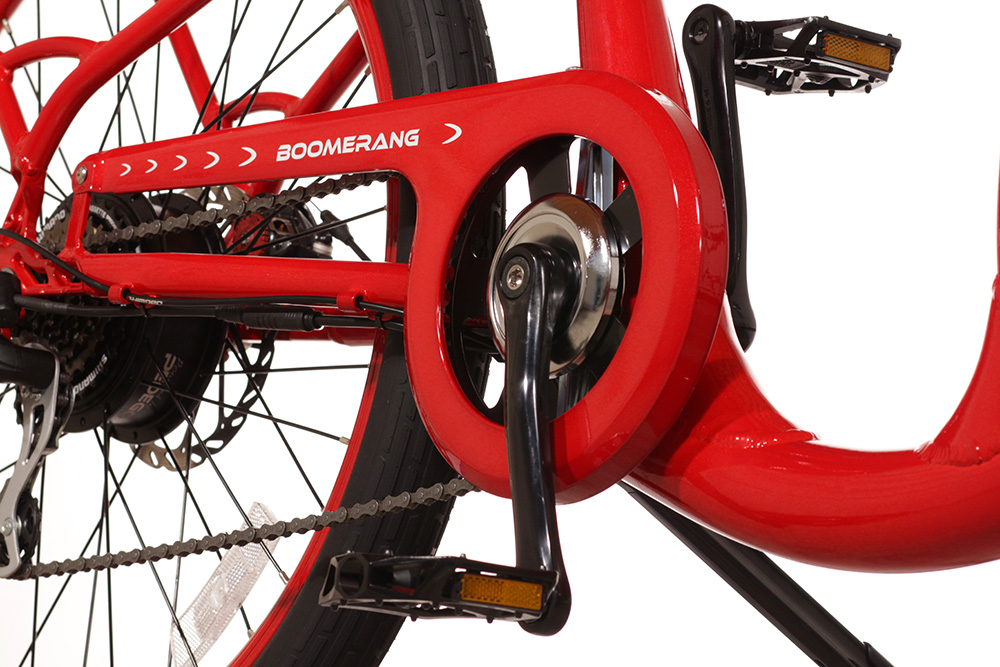 Pedego 24" Boomerang Electric Bike Practical Cycle