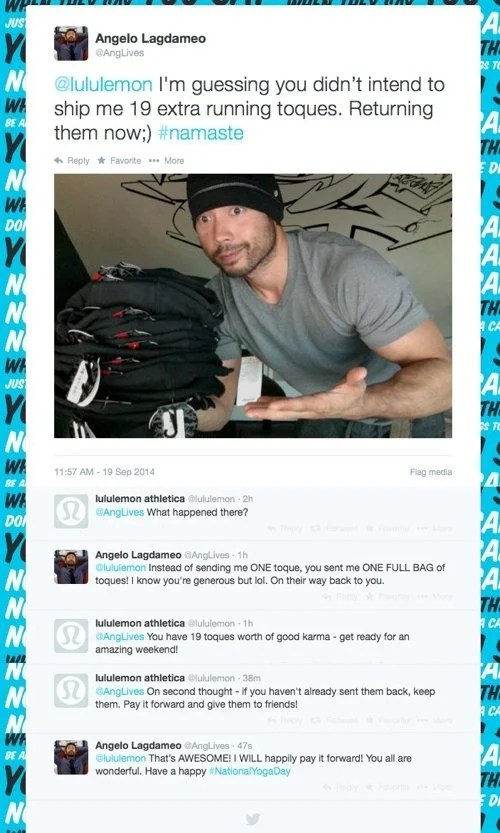 lululemon customer service complaints number