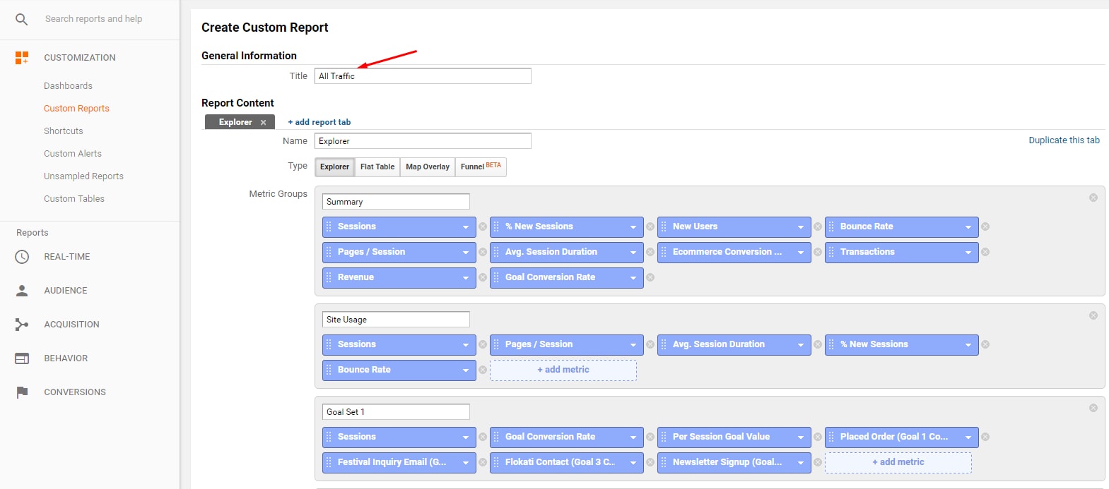 Google Analytics Custom Reports, Shortcuts, Dashboards Practical