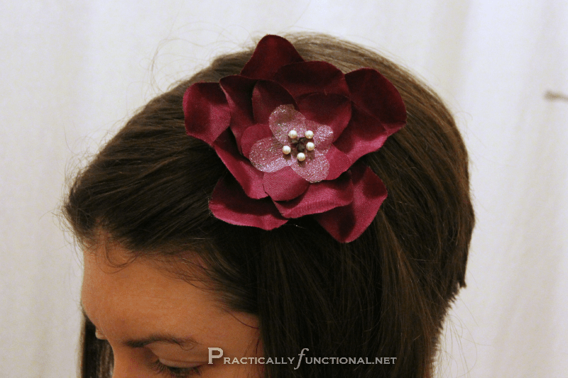 Simple Flower Hair Clips Practically Functional