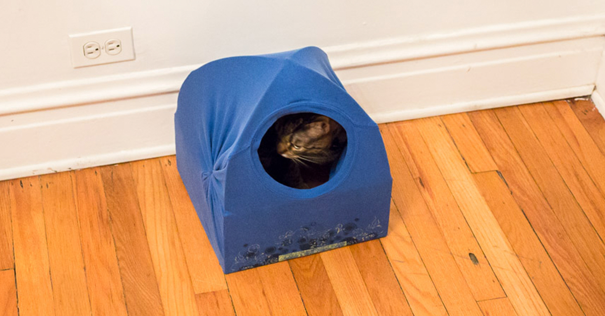 DIY Cat Tent Bed