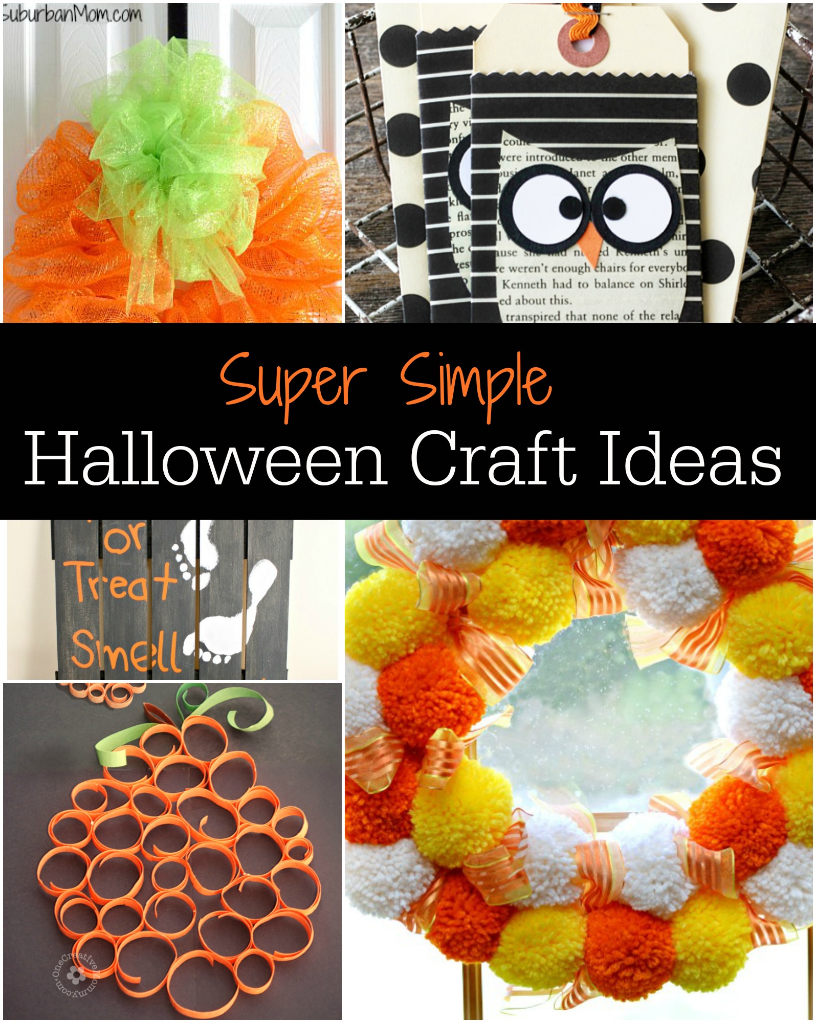 Super Simple Halloween Craft Ideas