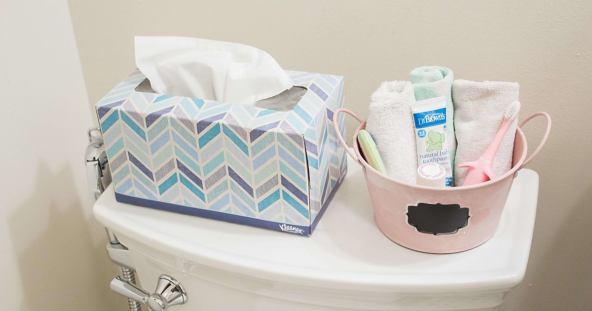 Tips For Organizing Baby Stuff In The Bathroom
