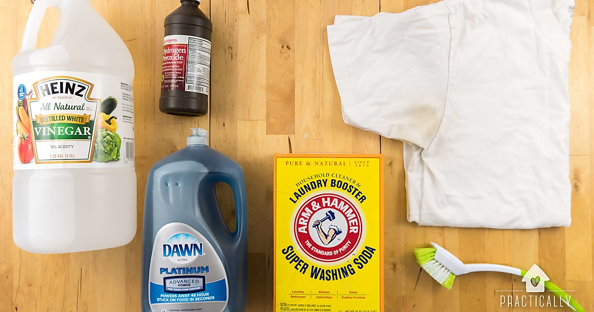 How To Remove Yellow Sweat Stains From Your Clothes The Easy Way
