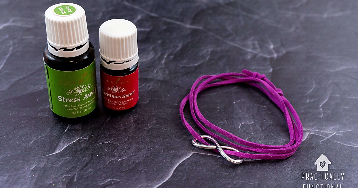 5 Minute DIY Essential Oil Diffuser Bracelet Practically Functional