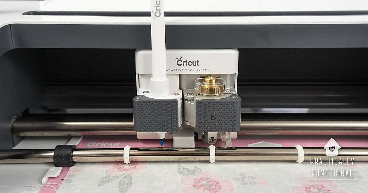 How To Cut Fabric With A Cricut Maker Practically Functional