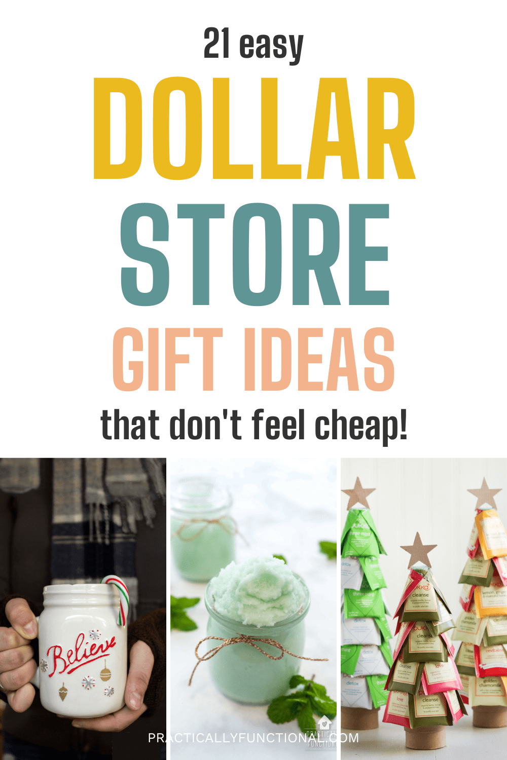 21 DIY Dollar Store Christmas Gift Ideas That Don't Feel Cheap!