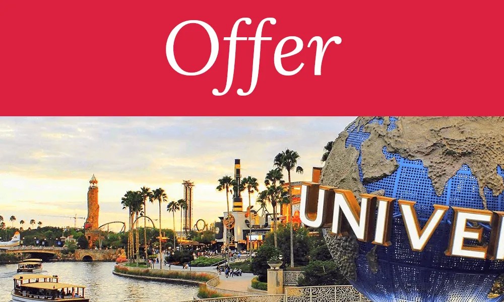 Universal Orlando Ticket Discount including 2 FREE days! Practically