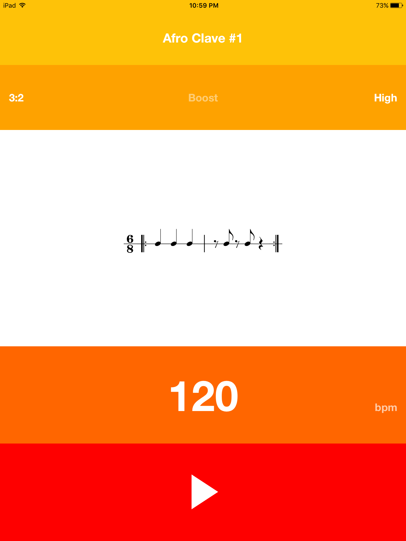 Clave Metronome App Practicing Drummer
