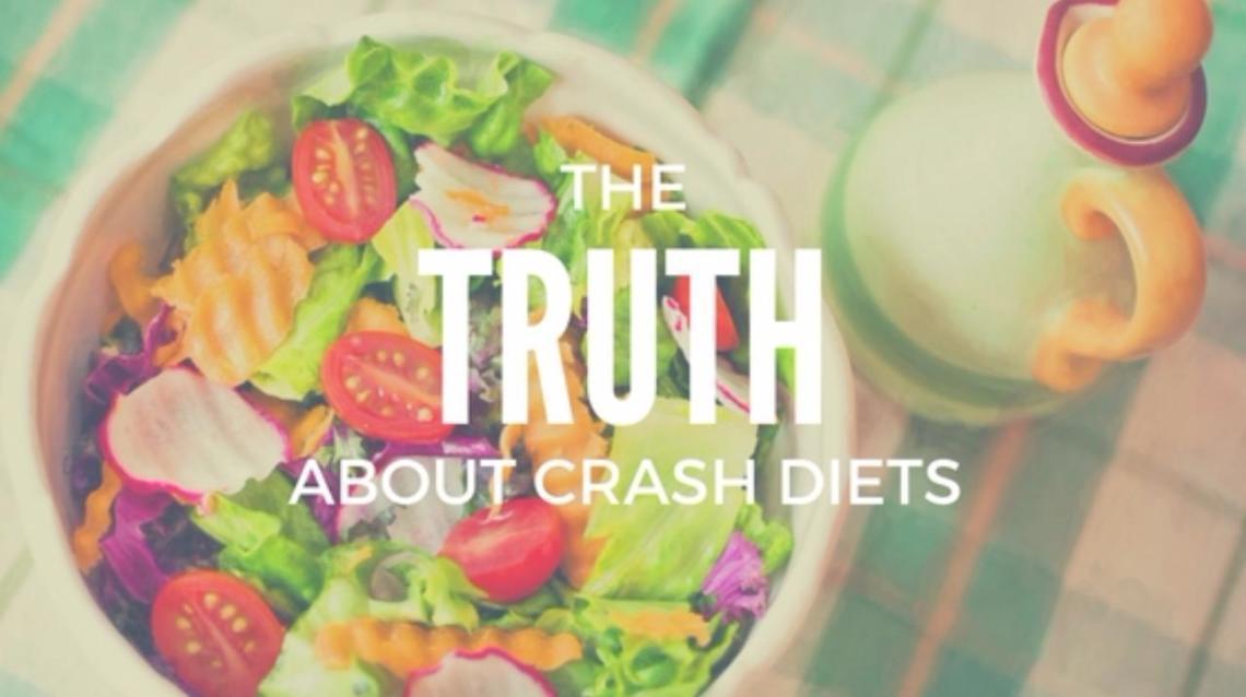 5 Reasons Why Crash Dieting Is Not a Good Option!