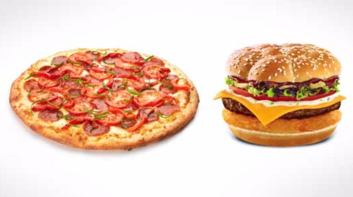 Which Is Healthier Pizza or Burger?