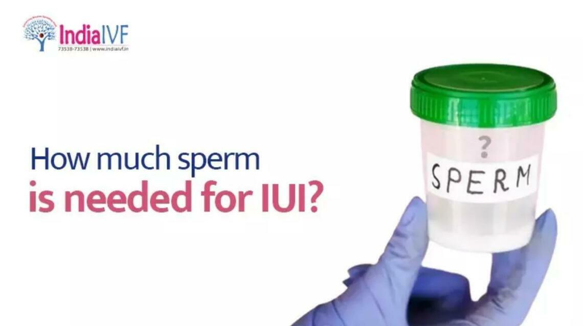 How Much Sperm Are Needed for Iui?