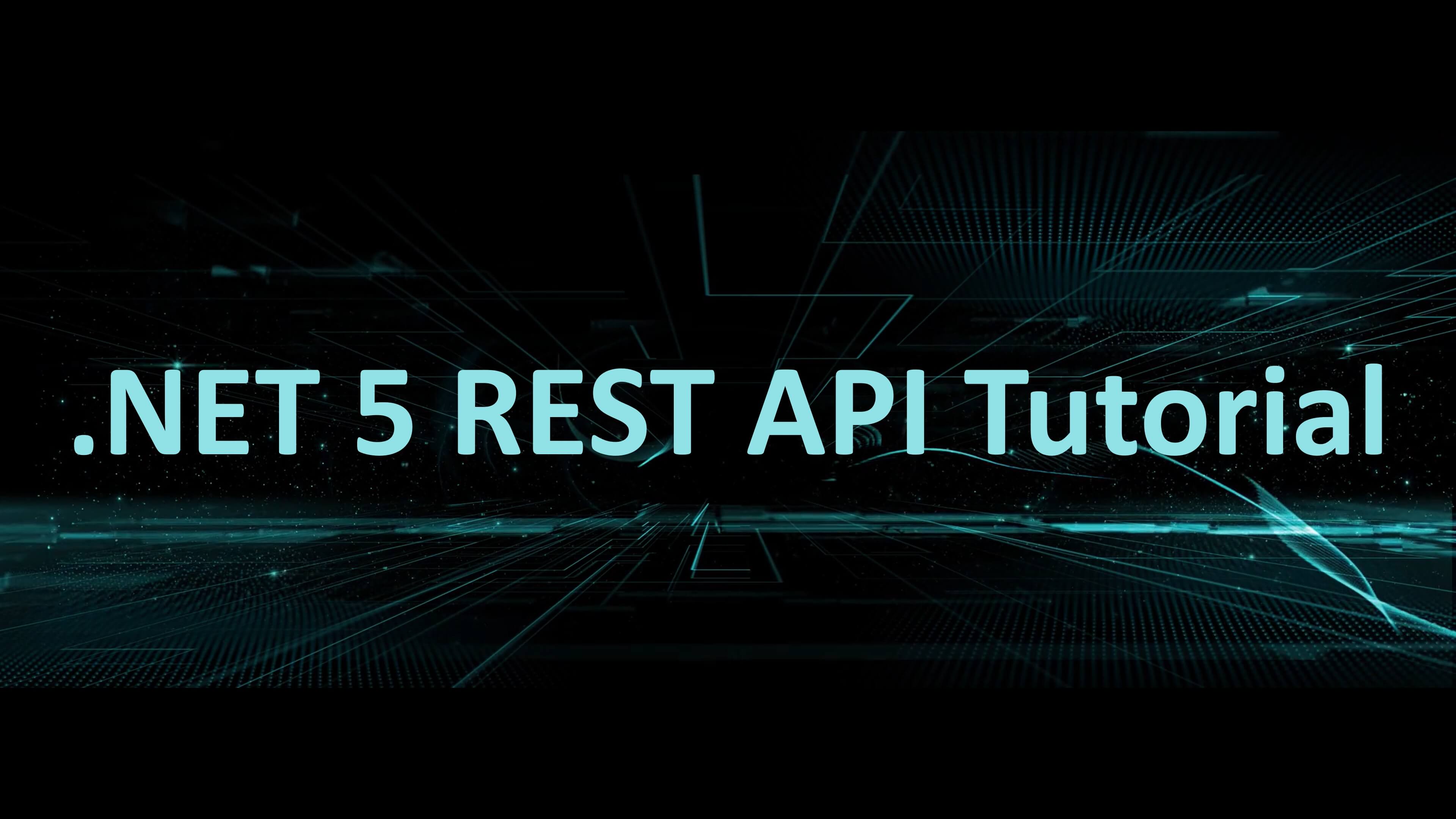 5 REST API tutorial