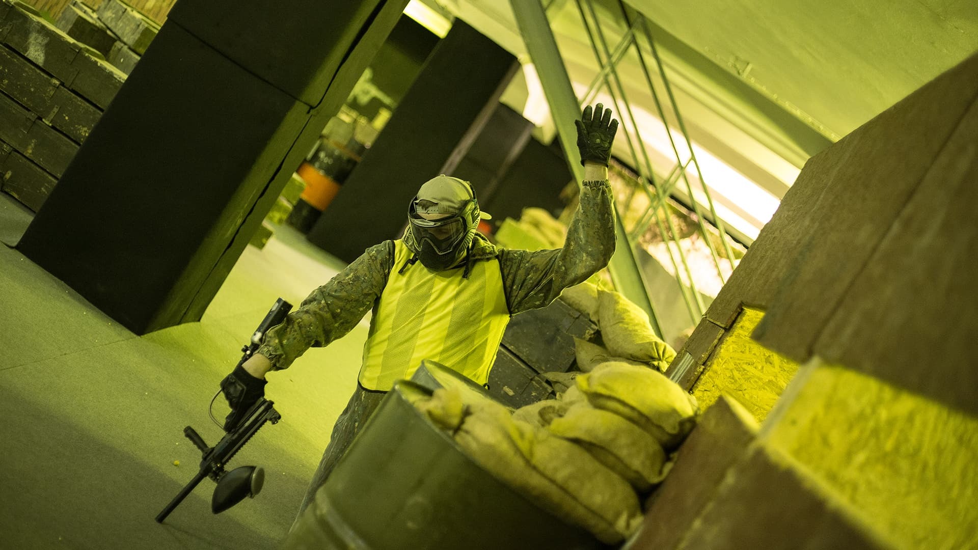 Indoor Paintball Reball Prague Weekends