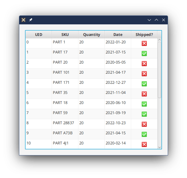 TableView Basics PragmaticCoding