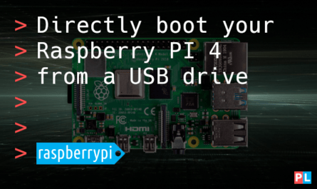 Directly boot your Raspberry PI 4 from a USB drive - PragmaticLinux