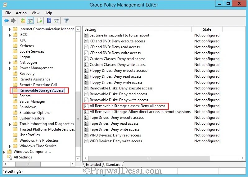 General Tips Collection How to disable USB devices using Group Policy