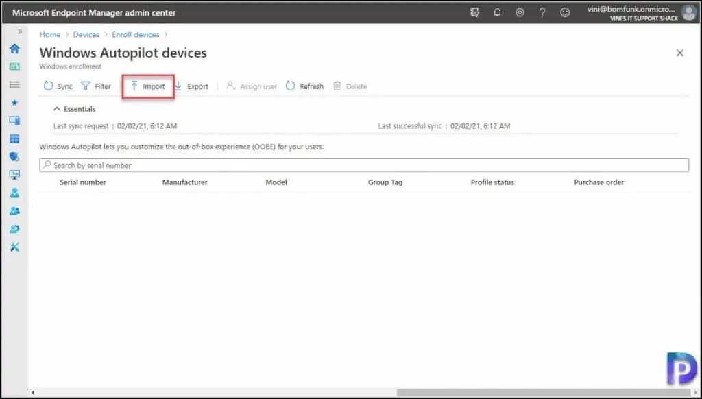 Enroll HoloLens 2 Device for Autopilot Deployment