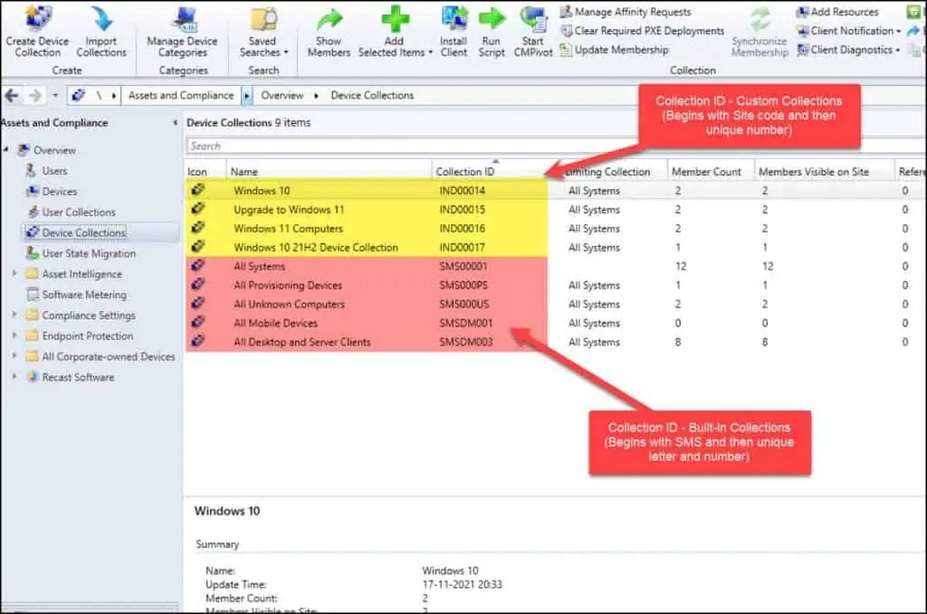 2 Easy Ways to Find Collection ID in SCCM ConfigMgr