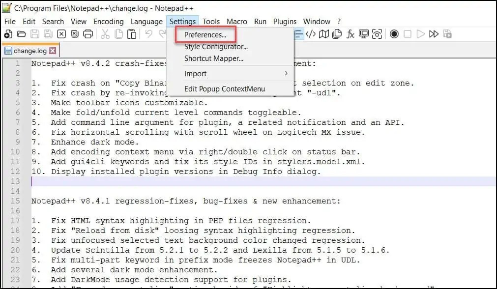 How to Enable Dark Mode for Notepad in Windows 11/10
