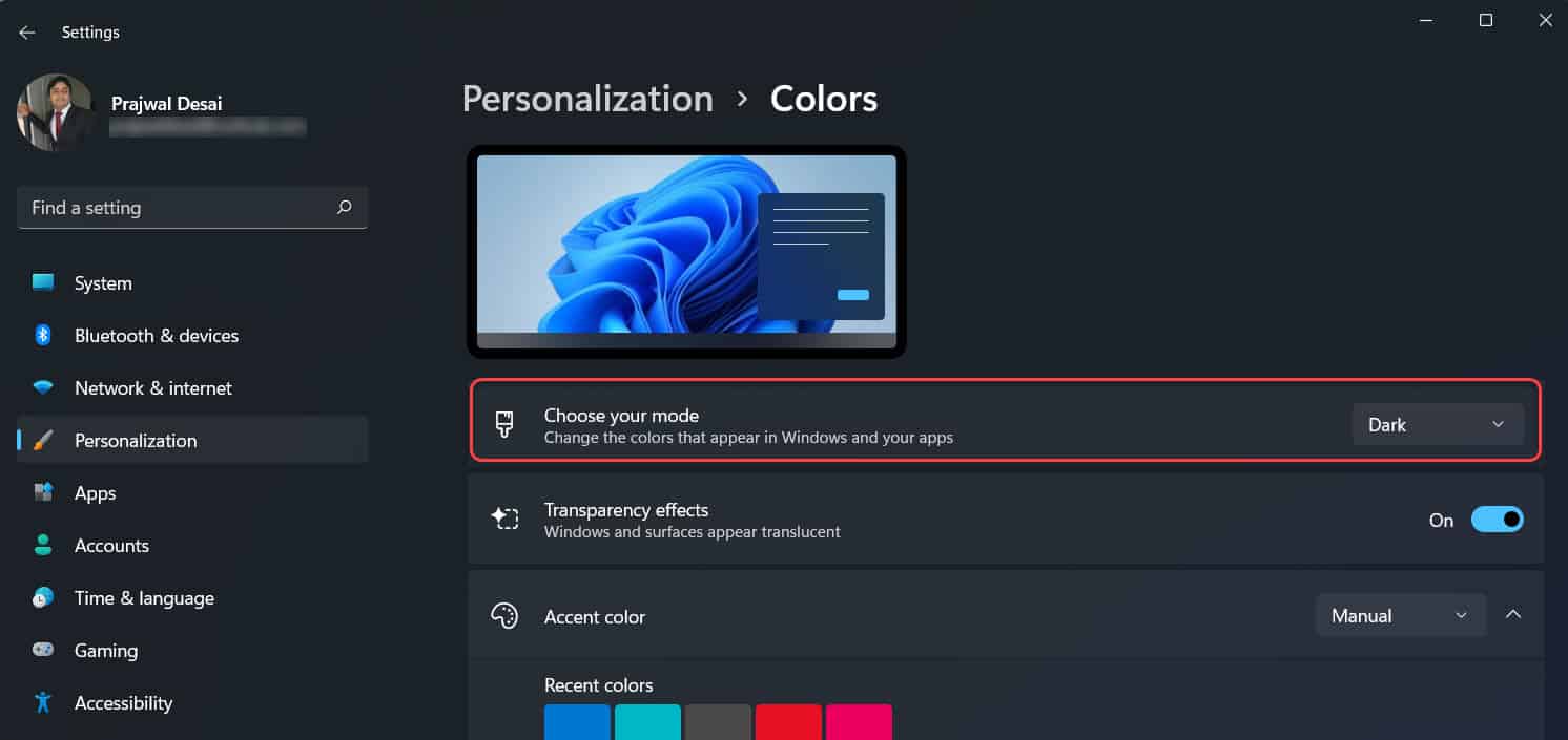 How to Enable Dark Mode for Notepad in Windows 11/10
