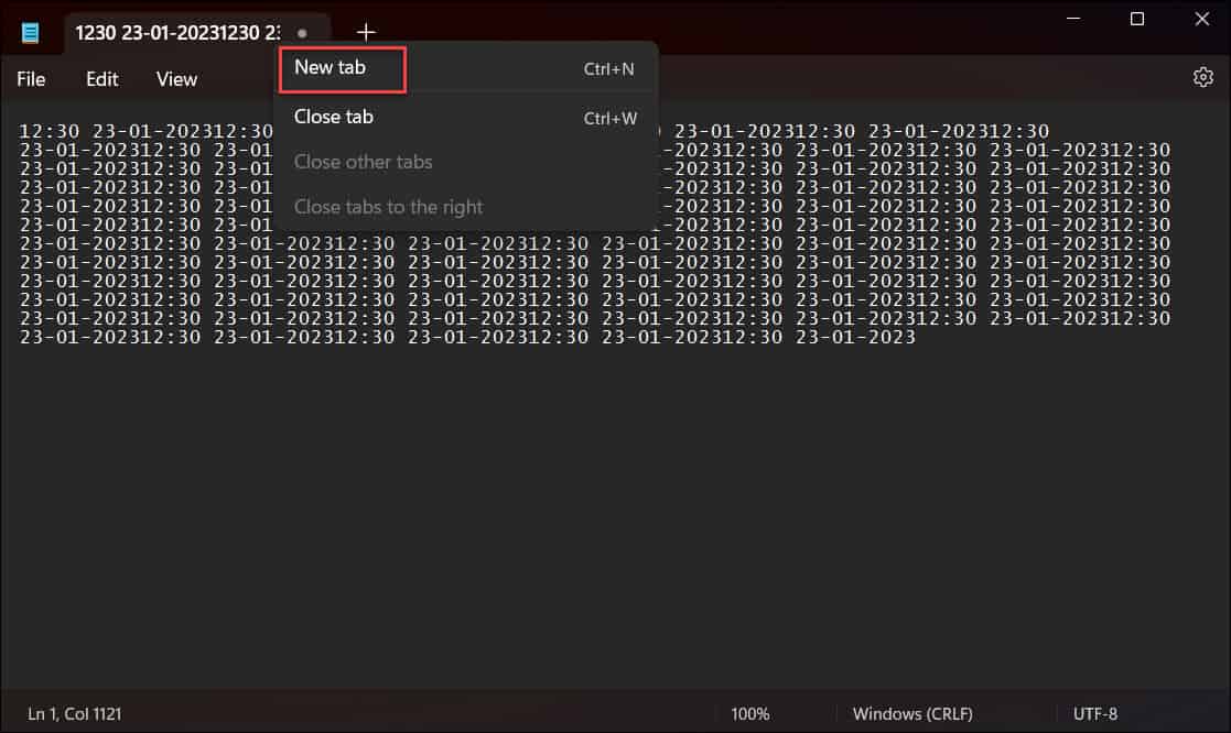 How to Enable Tabs in Notepad on Windows 11