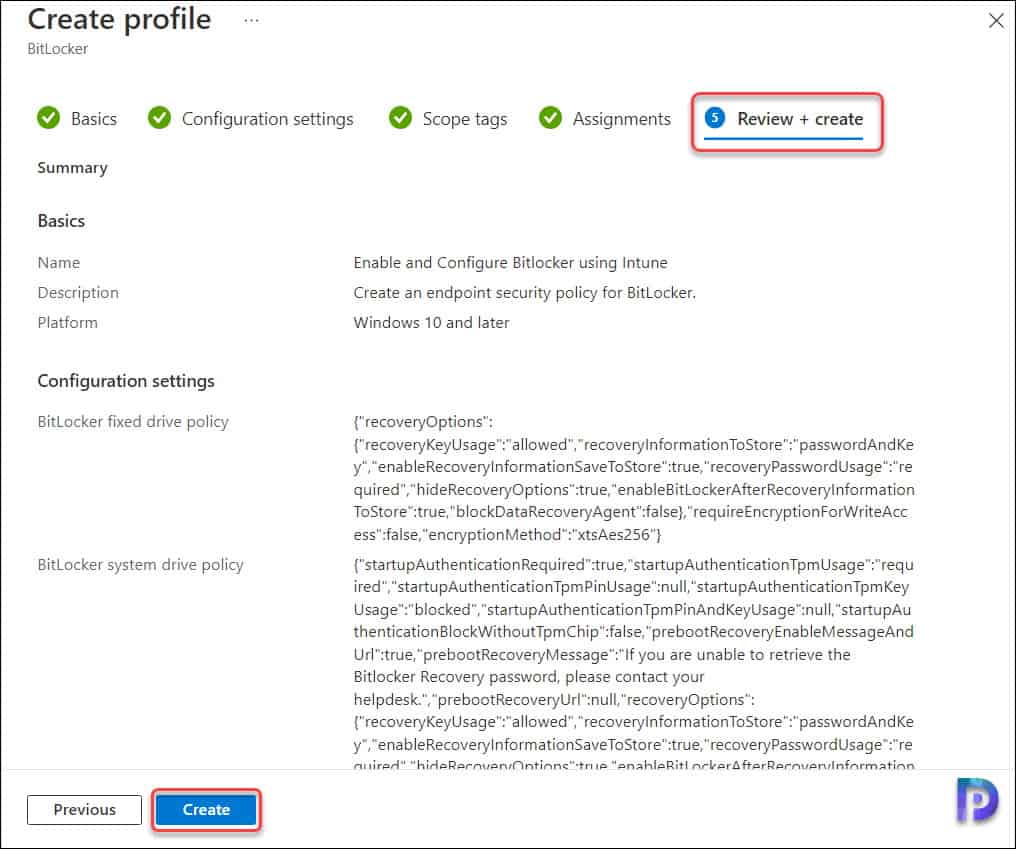 Enable and Configure BitLocker using Intune A StepbyStep Guide