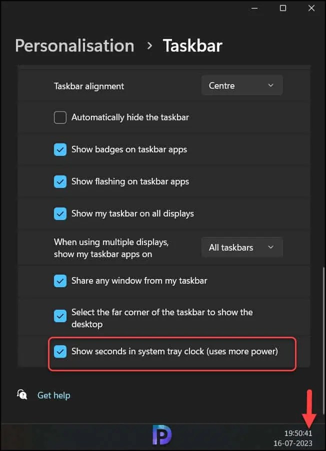 How to Show Seconds in Windows 11 Clock on the Taskbar