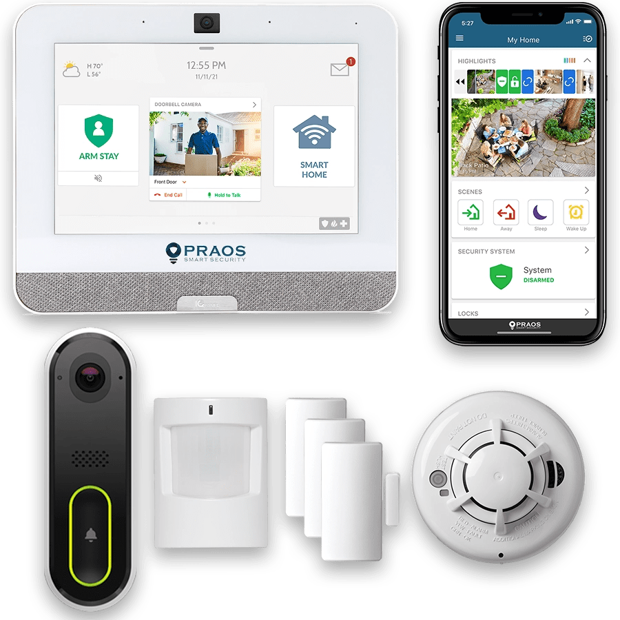 Smart Home Security App Praos Smart Solutions