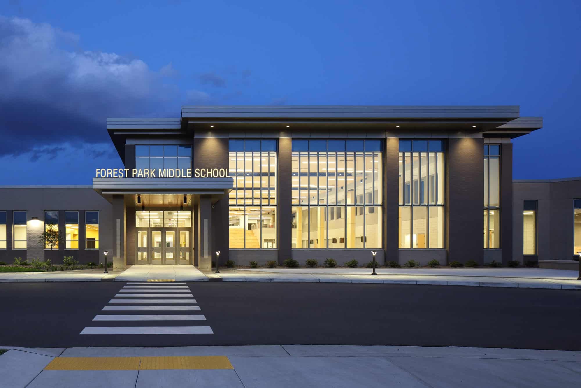 Forest Park Middle School Plunkett Raysich Architects, LLP