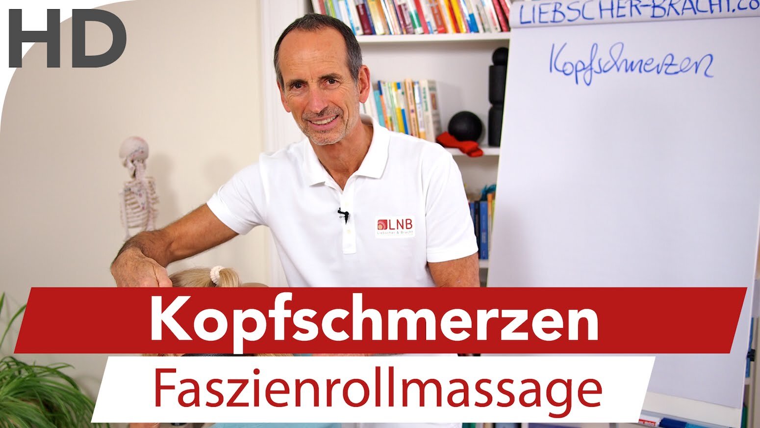 Kopfschmerzen Faszienrollmassage (Liebscher & Bracht) PRAXIS RUNTE