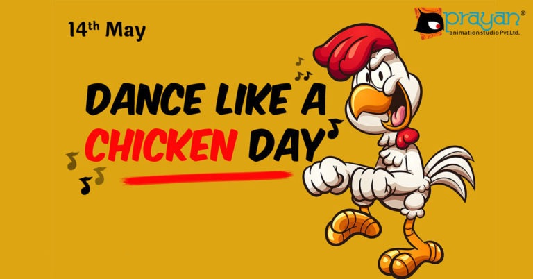 Dance like A Chicken Day prayan animation Prayan Animation