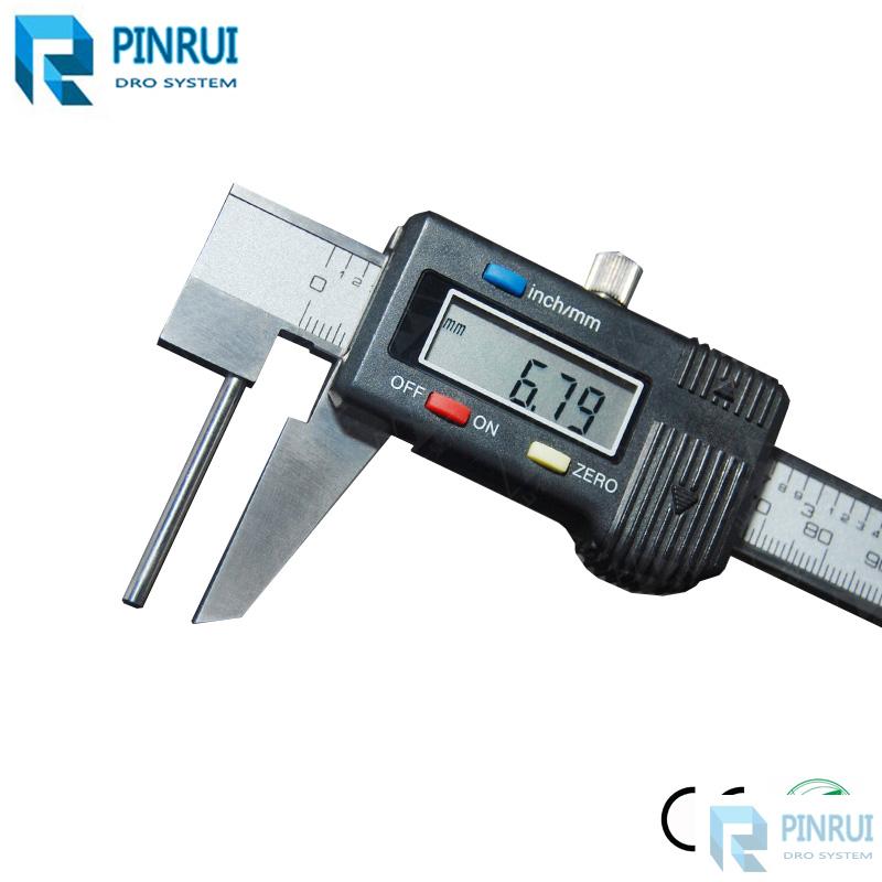digital tube thickness caliper gauge instrument