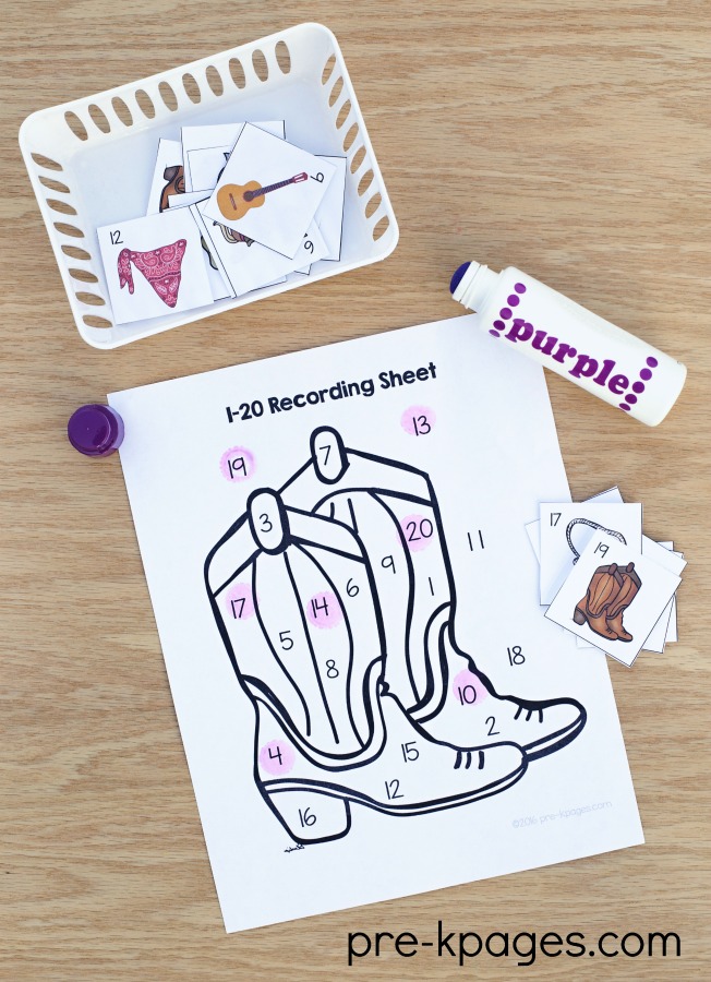 Western Cowboy Theme for Preschool