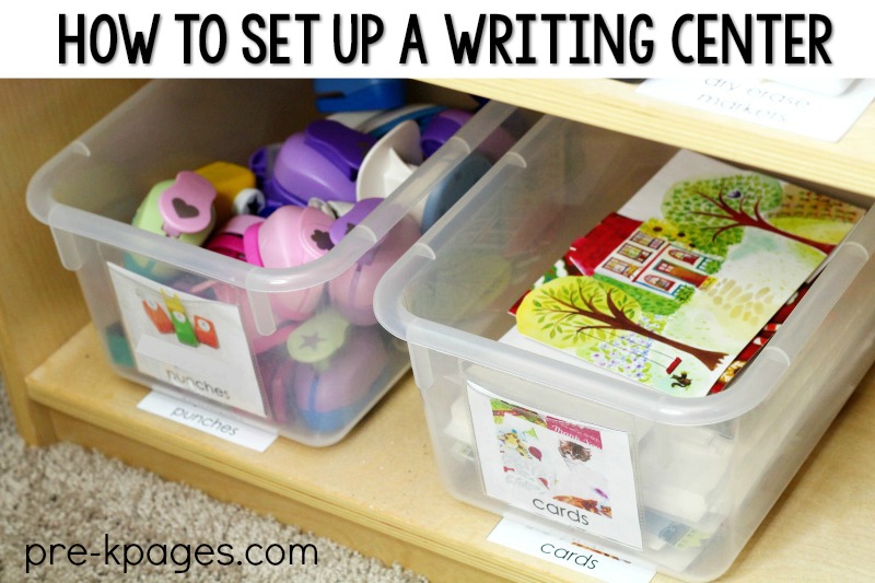 Writing Center for Preschool and PreK