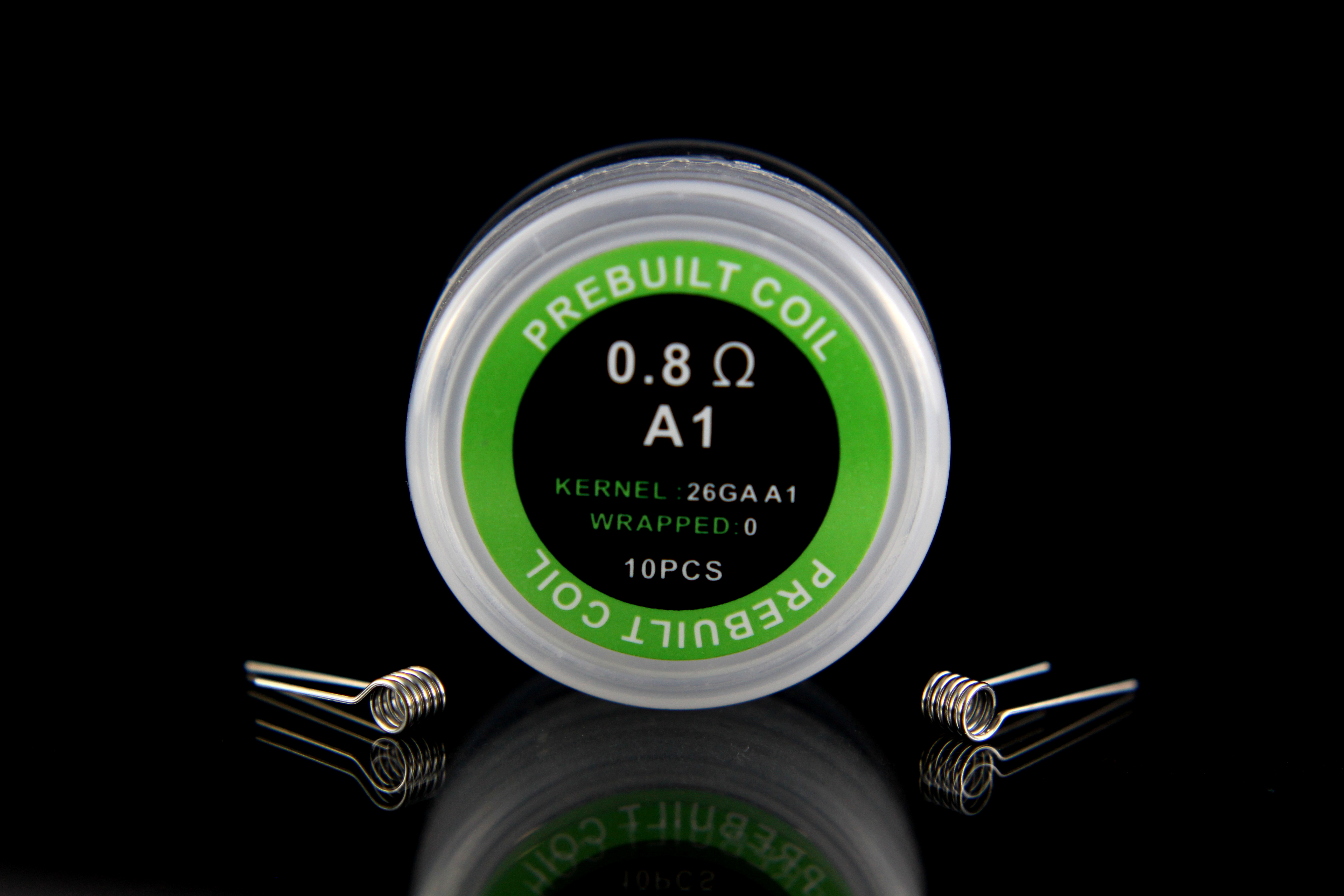 10pcs 26Ga Kanthal Coils 0.8Ω