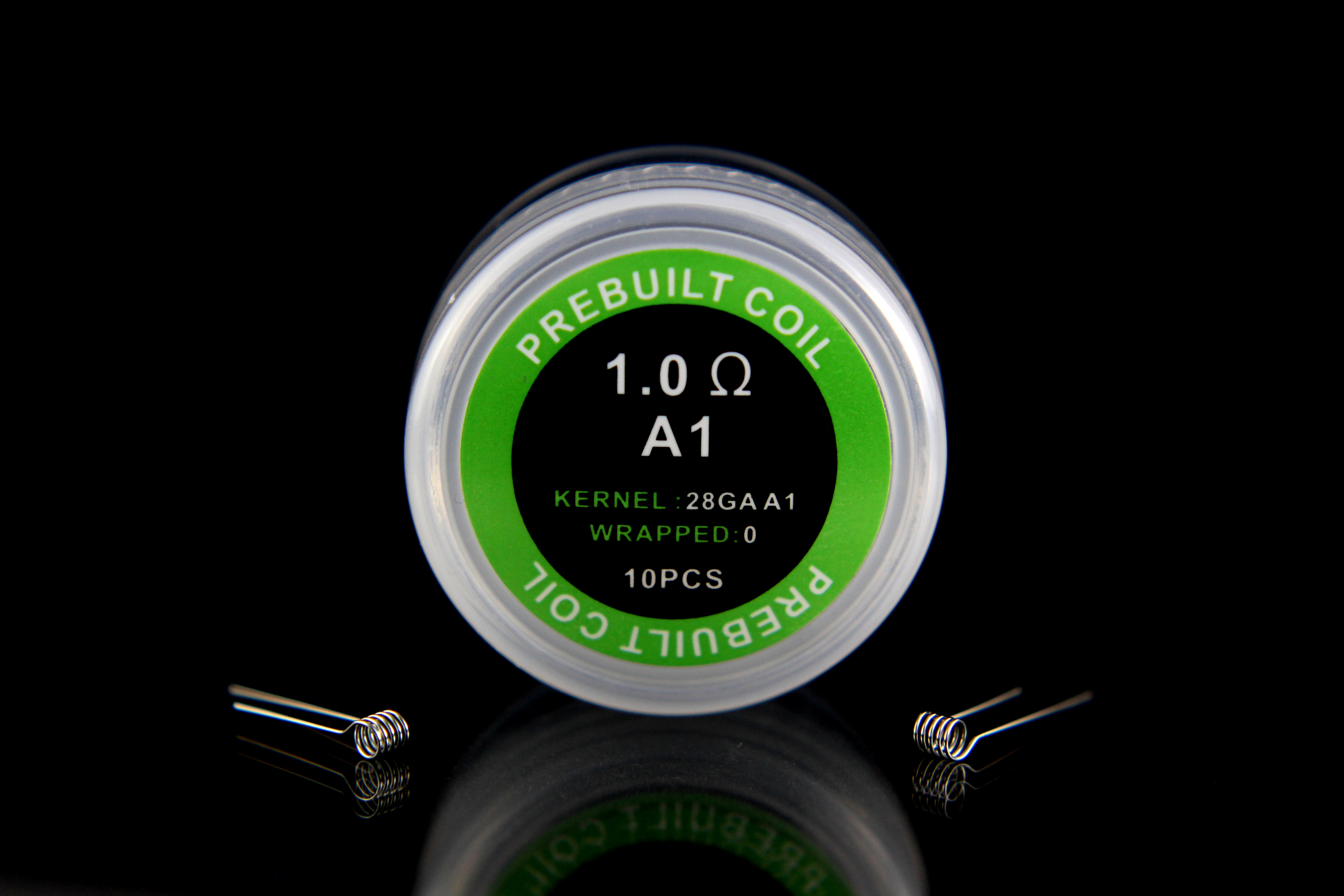 10pcs 28Ga Kanthal Coils 1.0Ω