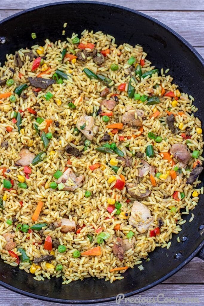 African Fried Rice Precious Core