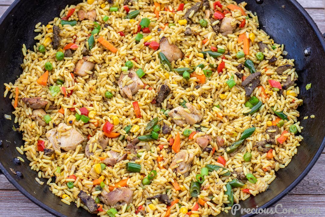 African Fried Rice Precious Core