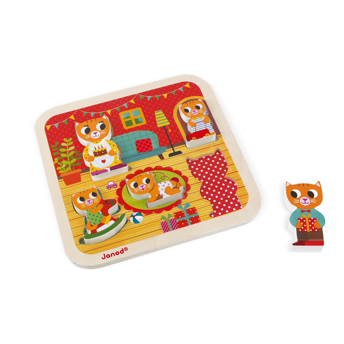 Janod Chunky Puzzle Livingroom