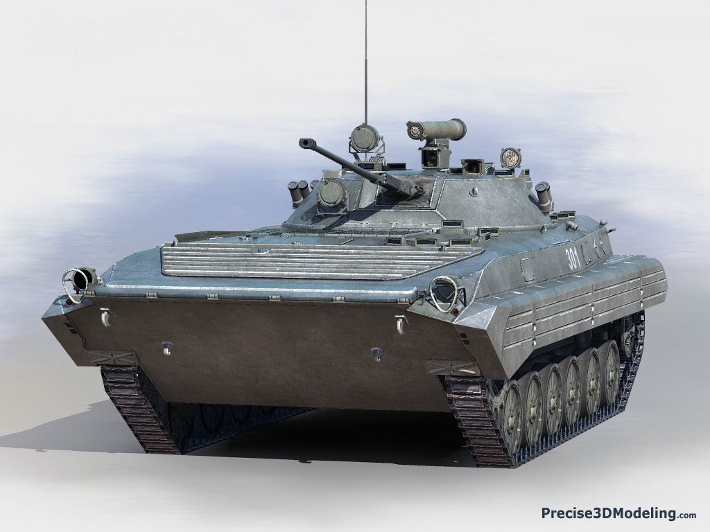 Russian BMP2 infantry combat vehicle