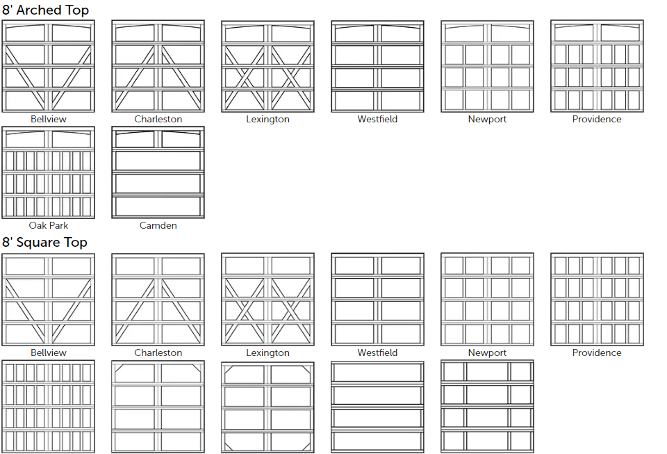 Carriage House Steel Garage Doors Precise Garage Door Bay Area
