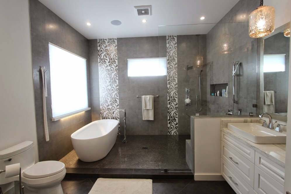 Moorpark Master bathroom remodeling portfolio Precise Home Builders