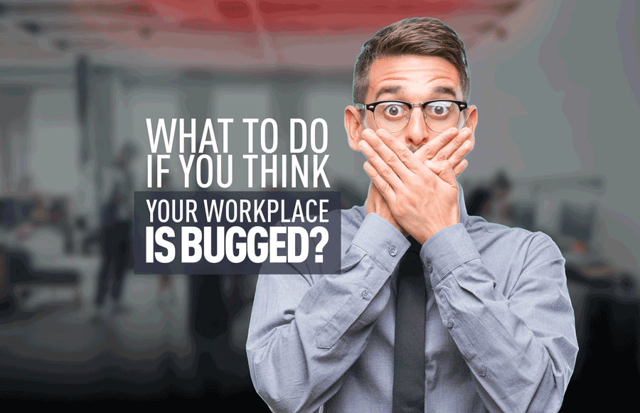 What to Do if You Think Your Workplace is Bugged? Precise Investigation