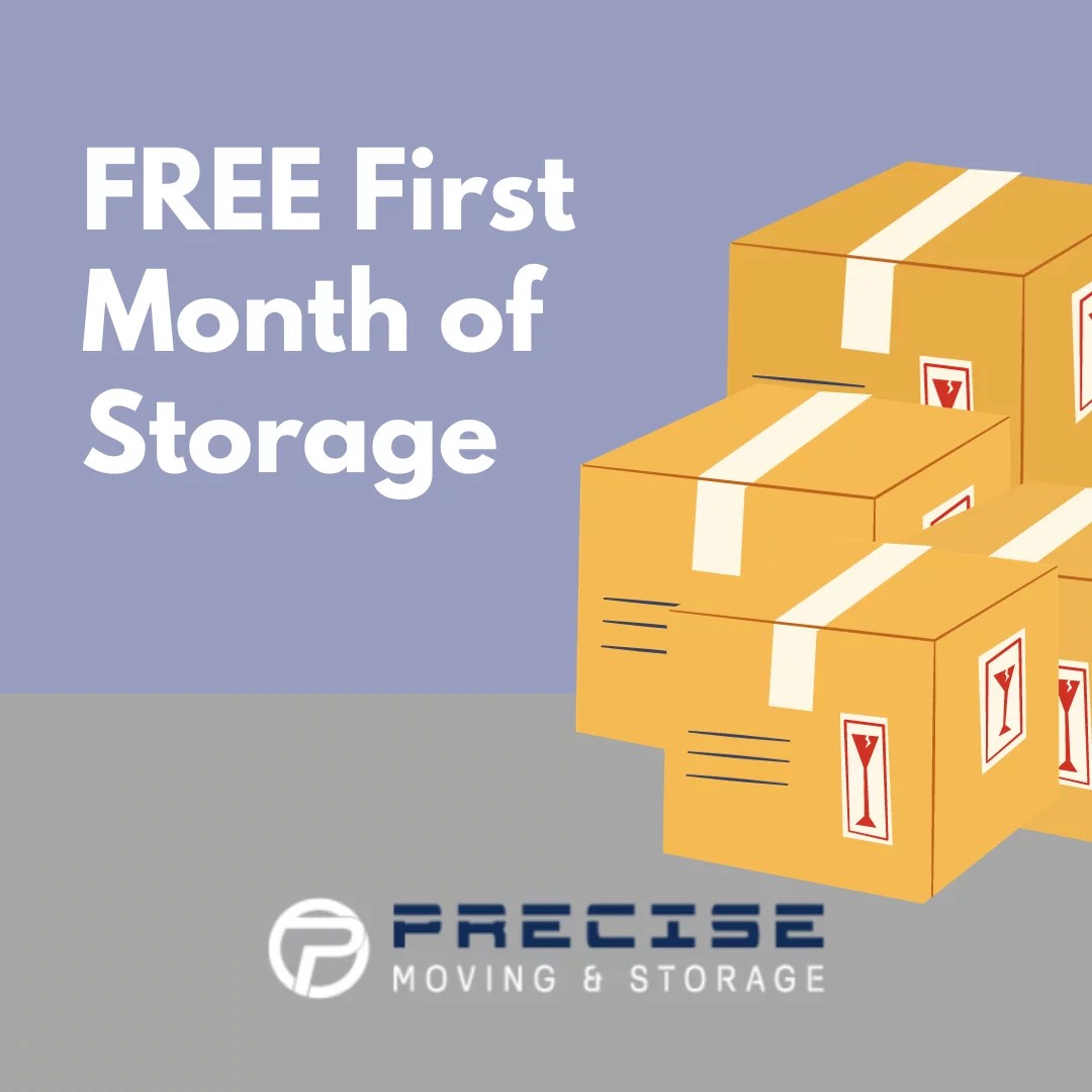FREE Storage Precise Moving & Storage